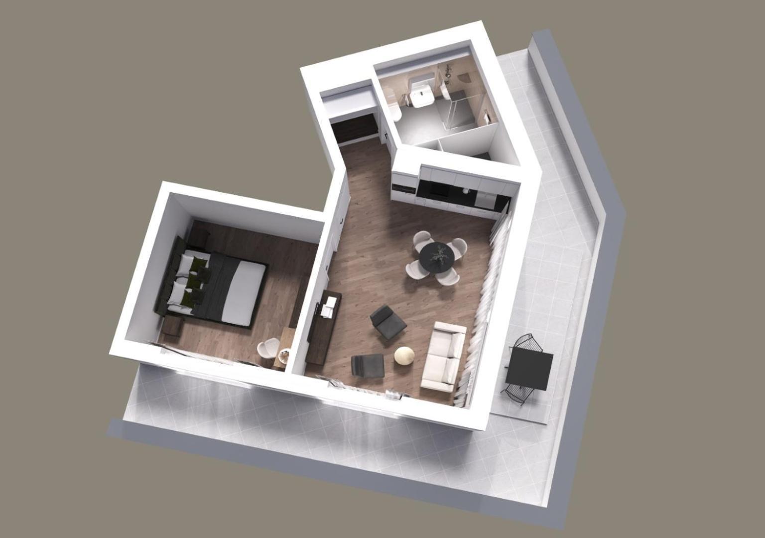 Mooi Apartments Гренхен Экстерьер фото
